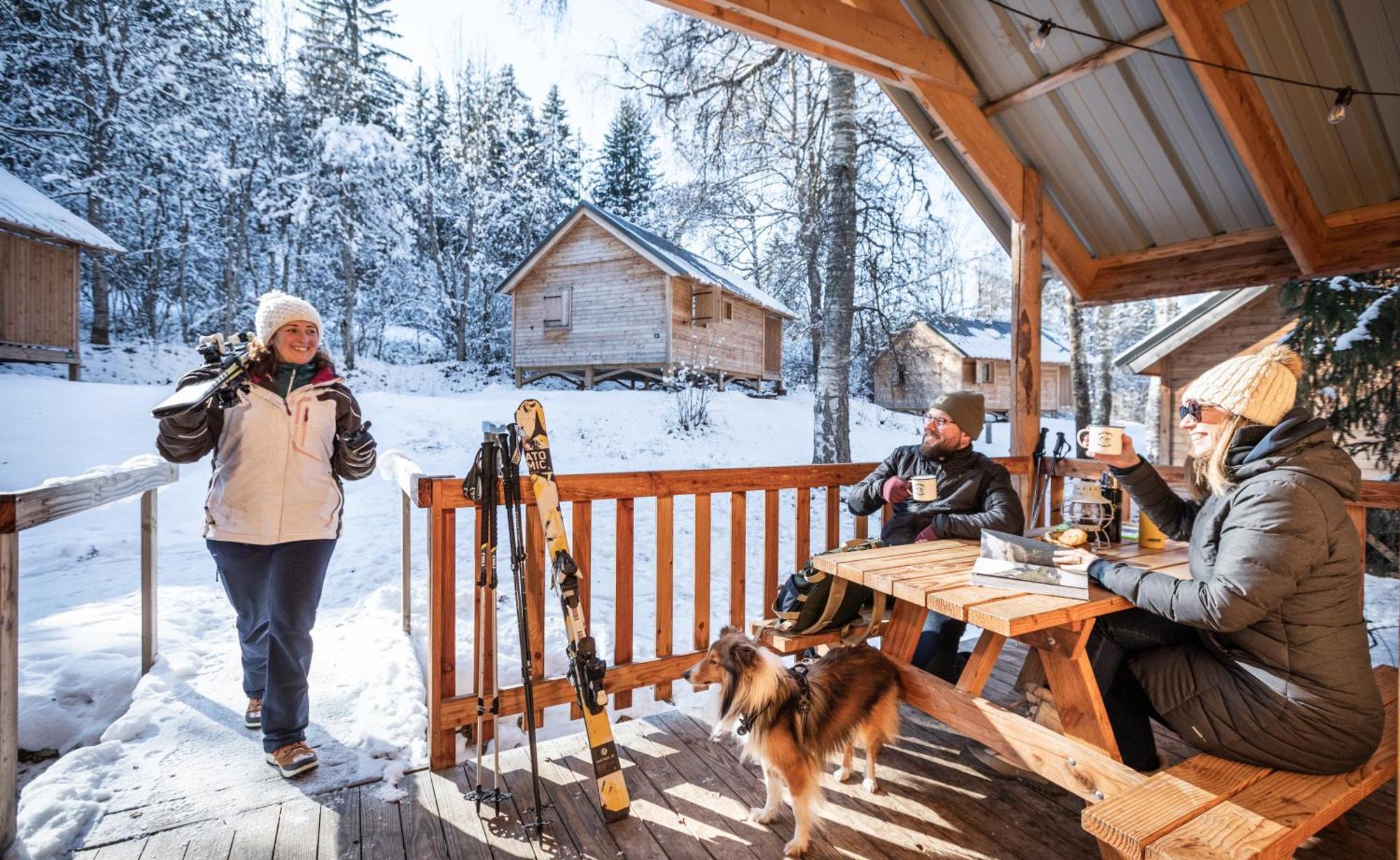 Huttopia Bozel En Vanoise Eksteriør billede